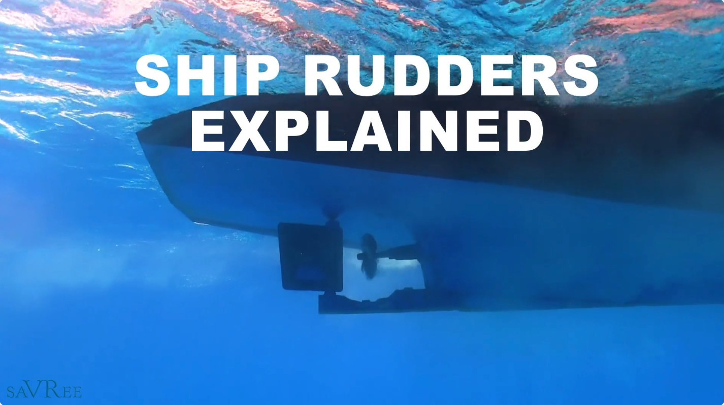 Ship Rudders Explained